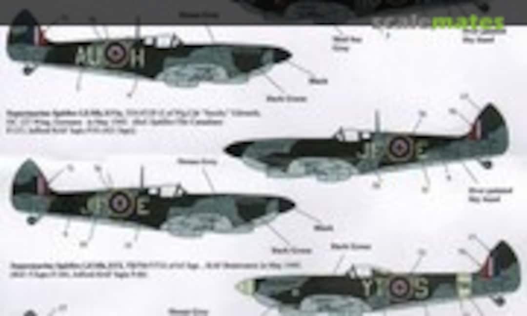 1:72 Supermarine Spitfire Mk.XVIe (Xtradecal X72-182) X72-182