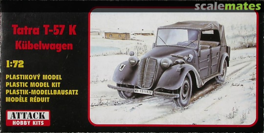Boxart Tatra T-57 K 72812 Attack Hobby Kits Boxart Tatra T-57 K 72812 Attack Hobby Kits