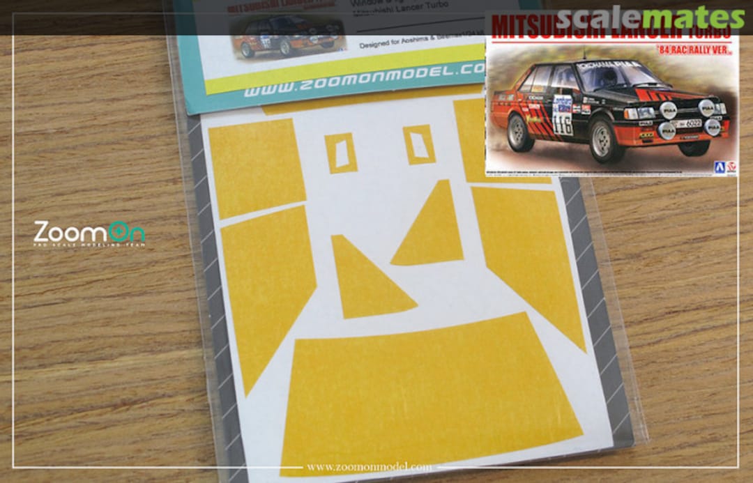 Boxart Window & light painting masks - Mitsubishi Lancer Turbo ZD103 ZoomOn Boxart Window & light painting masks - Mitsubishi Lancer Turbo ZD103 ZoomOn