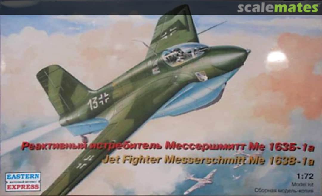 Boxart Jet Fighter Messerschmitt Me 163B-1a 72228 Eastern Express Boxart Jet Fighter Messerschmitt Me 163B-1a 72228 Eastern Express