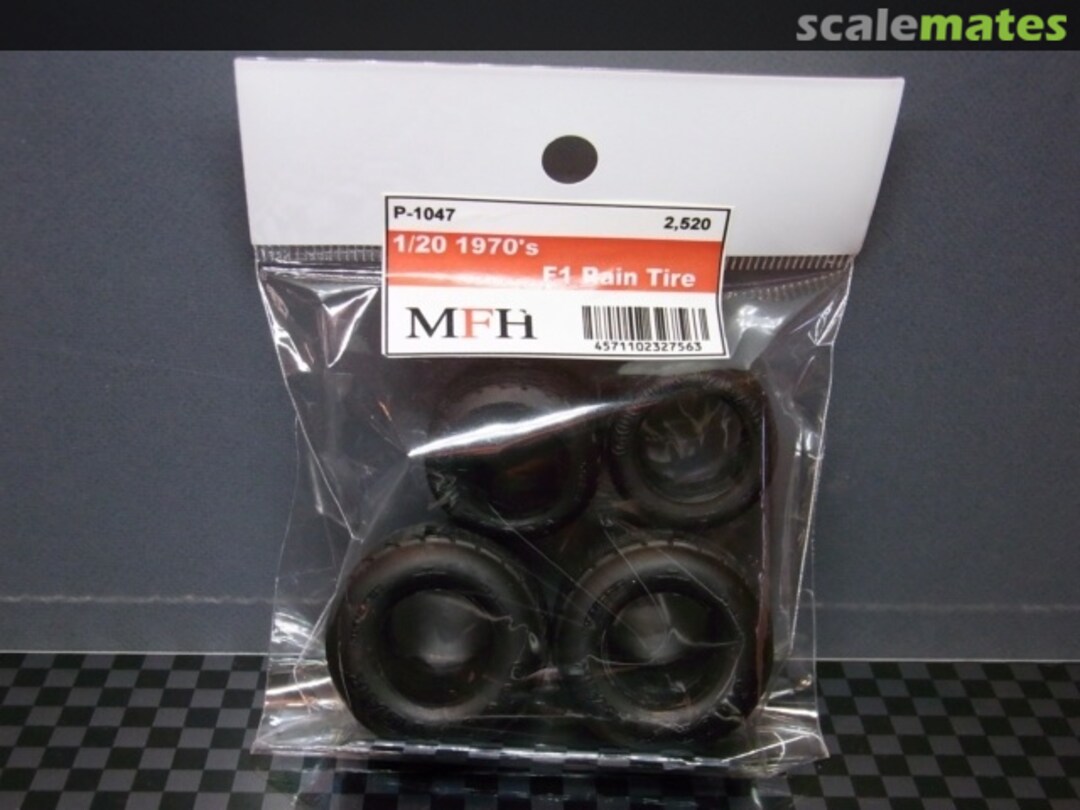 Boxart 1970's F1 rain tire set P-1047 Model Factory Hiro Boxart 1970's F1 rain tire set P-1047 Model Factory Hiro
