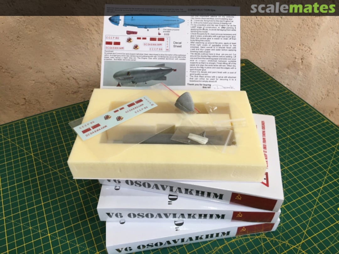 Contents USSR V6 (CCCP B6) "OSOAVIAKHIM" airliner v6 700 Classic Airships Contents USSR V6 (CCCP B6) "OSOAVIAKHIM" airliner v6 700 Classic Airships