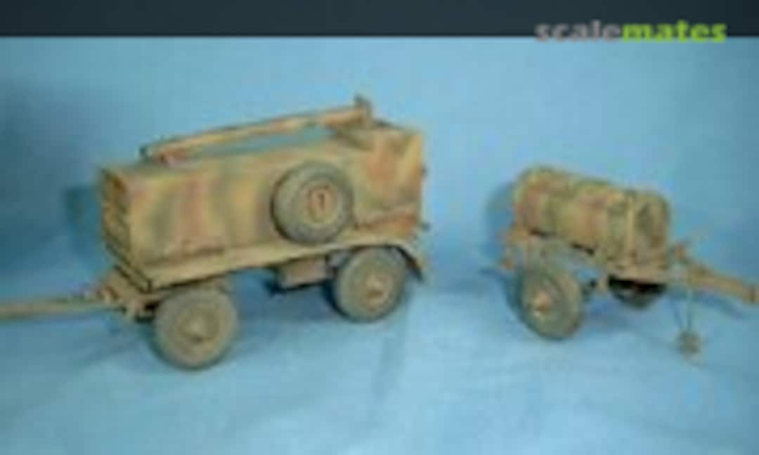 1:35 Feldbäckerei Sd.Ah. 106 mit Teigknetanhänger Sd.Ah. 35 (Elite Modell 3527)