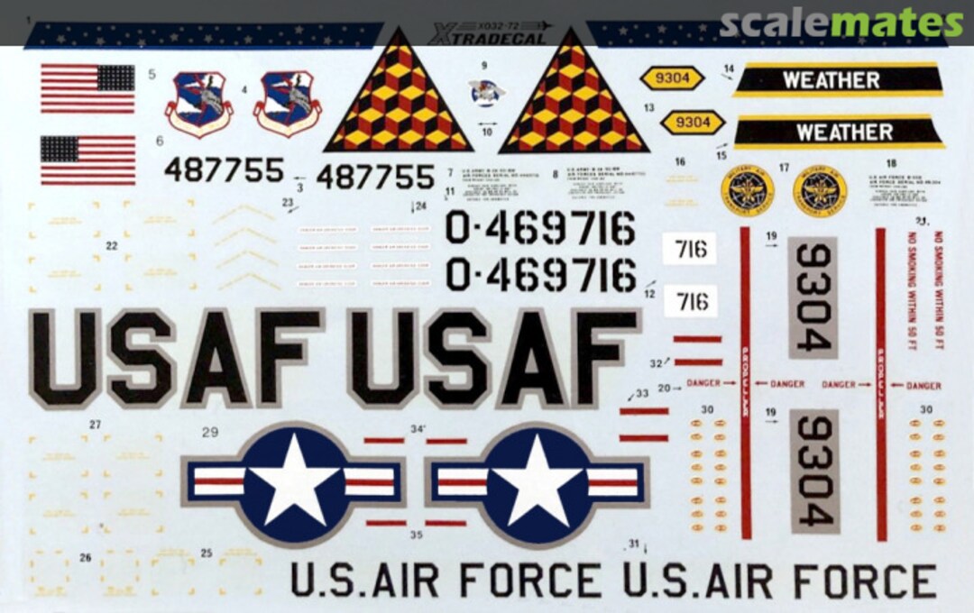 Boxart VB-29 / KB-29P / WB-50 D X032-72 Xtradecal Boxart VB-29 / KB-29P / WB-50 D X032-72 Xtradecal