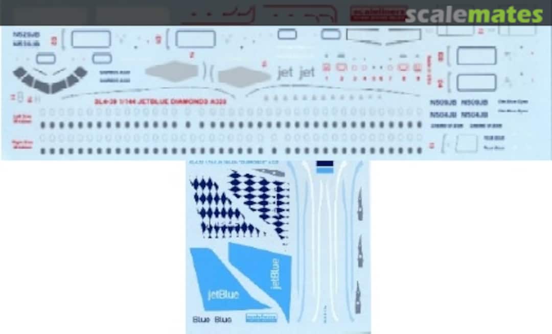 Boxart Airbus A320-232 SL4-39 Scaleliners Decals Boxart Airbus A320-232 SL4-39 Scaleliners Decals
