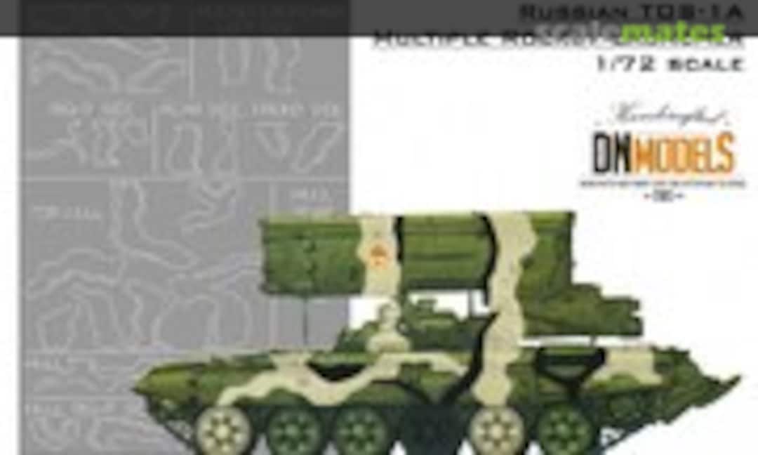 1:72 TOS-1A Multiple Rocket Launcher Camouflage Paint Mask Set (DN Models 72/827-026) 72/827-026
