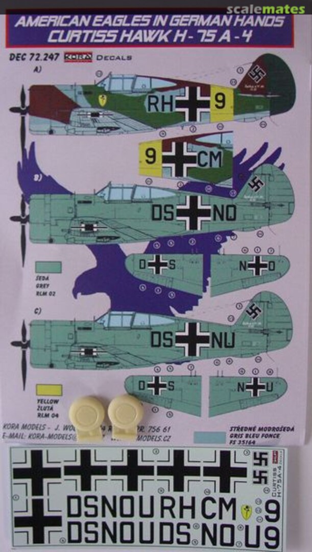 Boxart Curtiss Hawk H-75 A-4 DEC72247 Kora Models Boxart Curtiss Hawk H-75 A-4 DEC72247 Kora Models