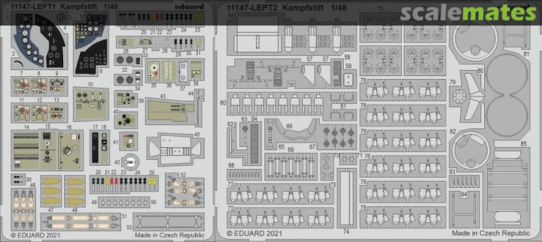 Boxart Kampfstift (Do-17Z, Z-1, Z-2, Z-3, Z-5) PE-Set 11147-LEPT Eduard Boxart Kampfstift (Do-17Z, Z-1, Z-2, Z-3, Z-5) PE-Set 11147-LEPT Eduard