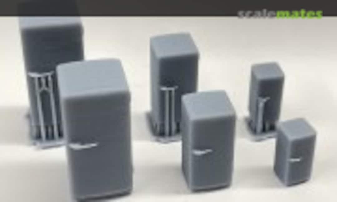 1:48 Retro fridge (EMP3d 48061003) 48061003