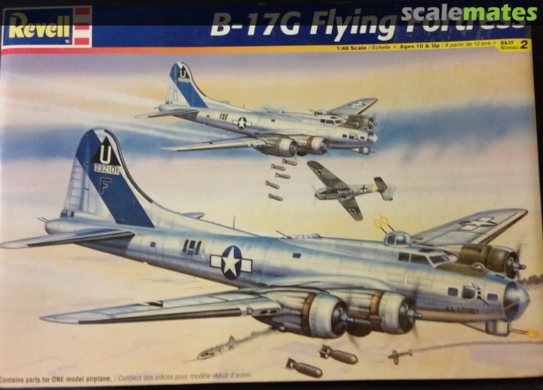 Boxart B-17G Flying Fortress 85-5600 Revell Boxart B-17G Flying Fortress 85-5600 Revell