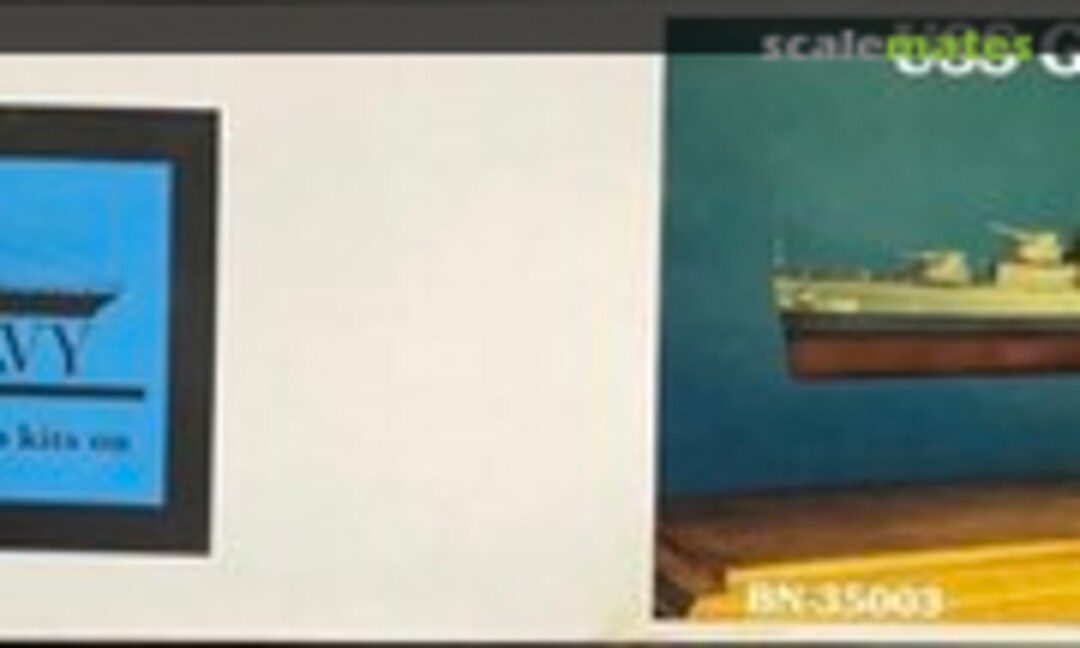 1:350 USS Gearing DD-710 (1945) (Blue Water Navy BN-35003)