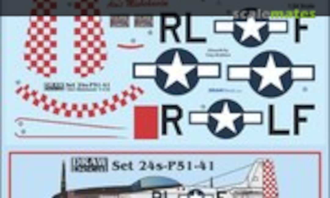 1:24 P-51D "Ain't Misbehavin'" (Draw Decal 24-P51-41) 24-P51-41