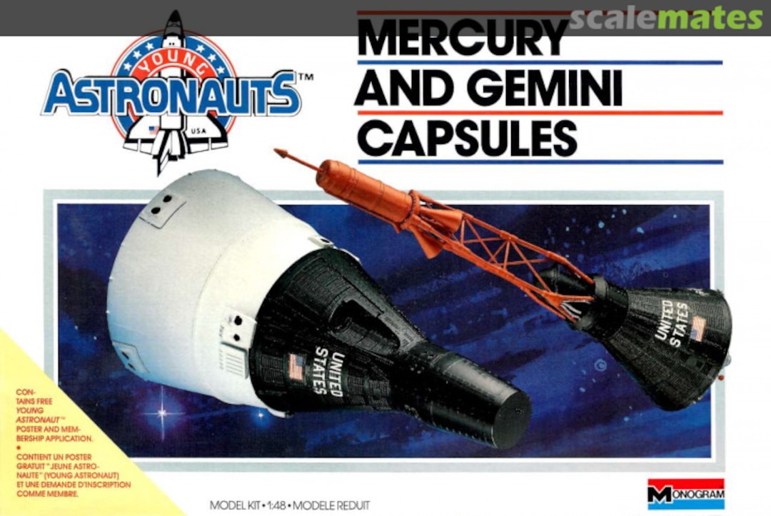 Boxart Mercury and Gemini Capsules 5909 Monogram