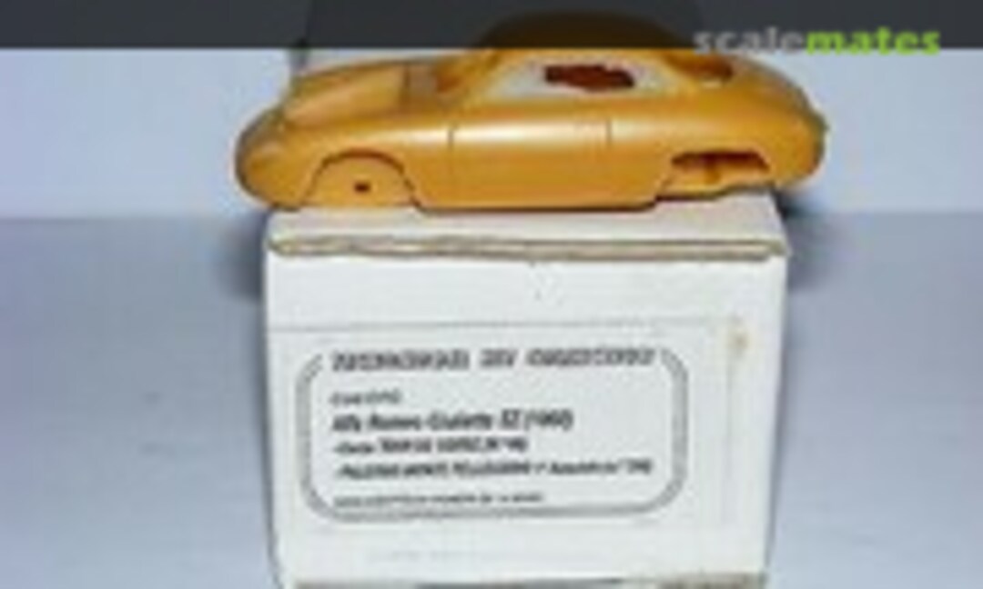 1:43 Alfa Romeo Giuletta SZ (Tecnomodel 07C) 07C