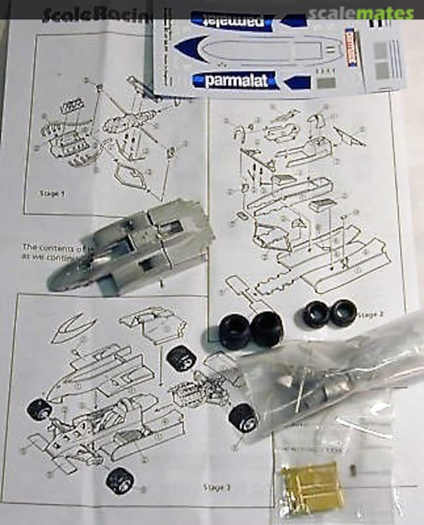 Boxart Brabham-Ford BT49 SRC56 Scale Model Technical Service Boxart Brabham-Ford BT49 SRC56 Scale Model Technical Service