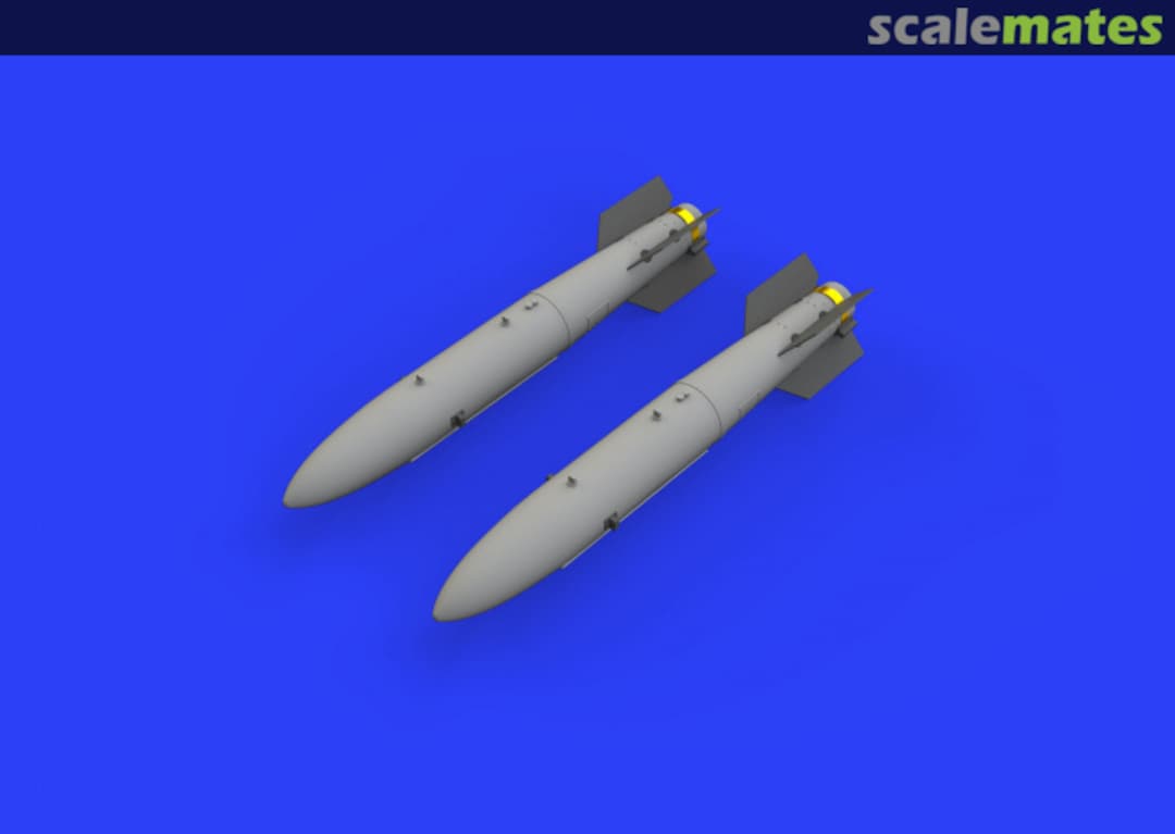 Boxart B43-0 Nuclear Weapon w/ SC43-4/-7 tail assembly 648447 Eduard Boxart B43-0 Nuclear Weapon w/ SC43-4/-7 tail assembly 648447 Eduard