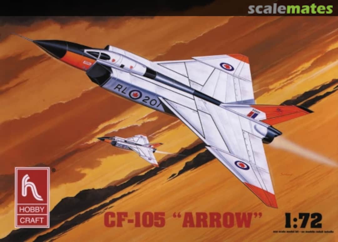 Boxart CF-105 "Arrow" HC1392 Hobbycraft Boxart CF-105 "Arrow" HC1392 Hobbycraft
