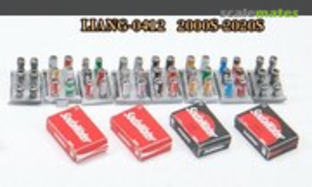 1:35 Soda Cans + Cardboard Boxes (Liang Model LIANG-0412) LIANG-0412