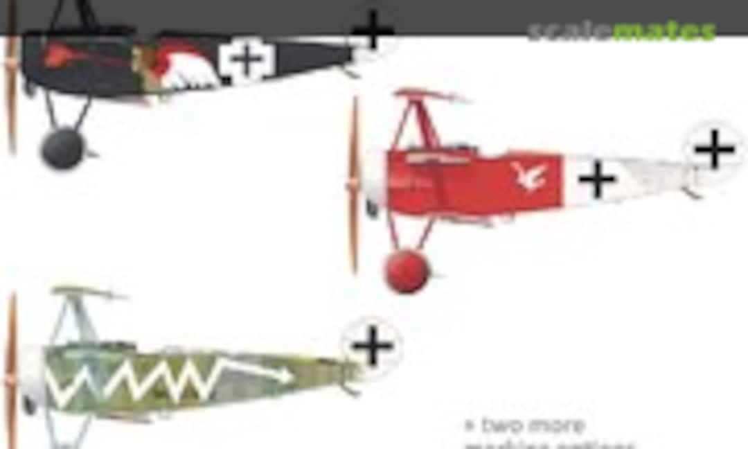 1:32 DR.I, Die alten Kanonen (Eduard D32007) D32007