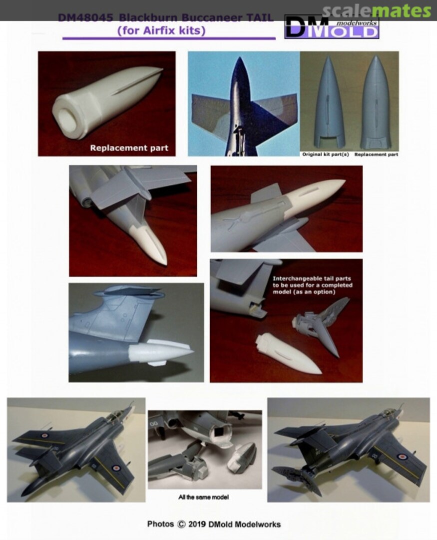 Boxart Blackburn Buccaneer S.2 Tail DM48045 DMold Modelworks Boxart Blackburn Buccaneer S.2 Tail DM48045 DMold Modelworks