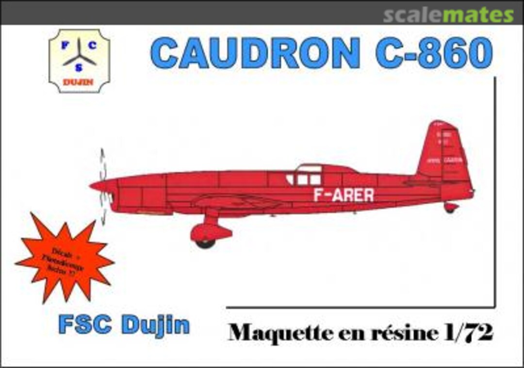 Boxart Caudron C.860 FSC 028 FSC Dujin Boxart Caudron C.860 FSC 028 FSC Dujin