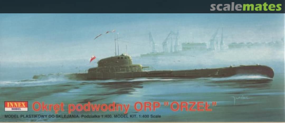 Boxart Submarine O.R.P. ORZEL 1004 INNEX Model Boxart Submarine O.R.P. ORZEL 1004 INNEX Model