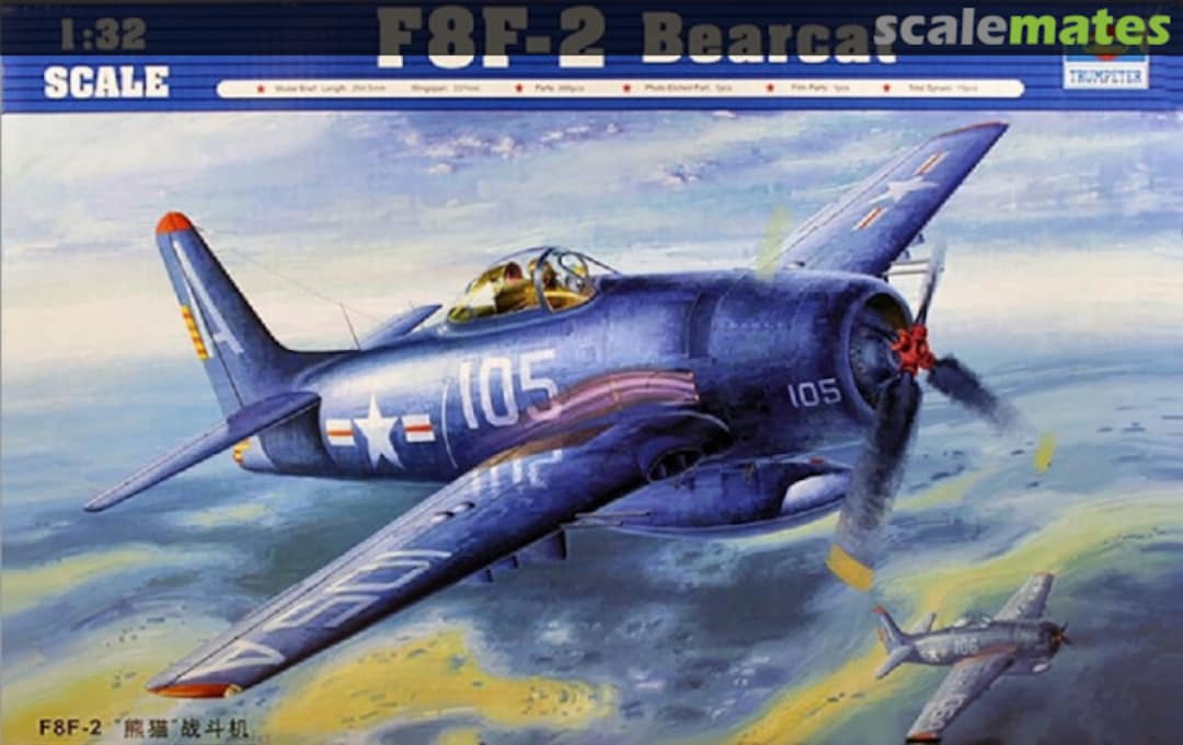 Boxart F8F-2 Bearcat 02248 Trumpeter Boxart F8F-2 Bearcat 02248 Trumpeter
