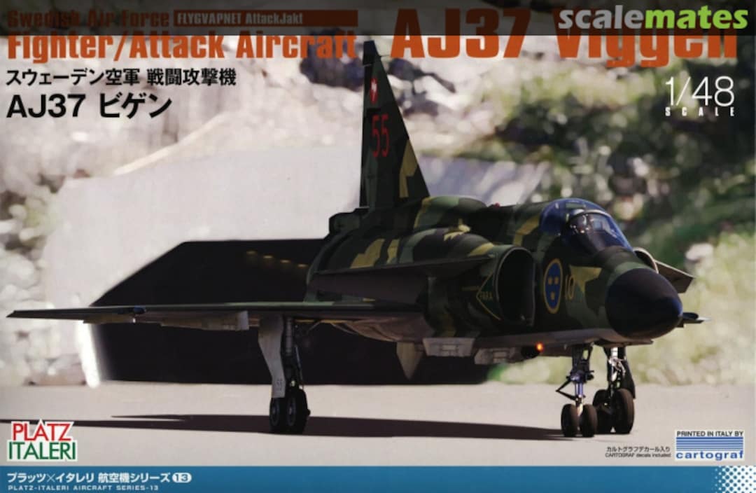 Boxart AJ37 Viggen TPA-13 Platz Boxart AJ37 Viggen TPA-13 Platz