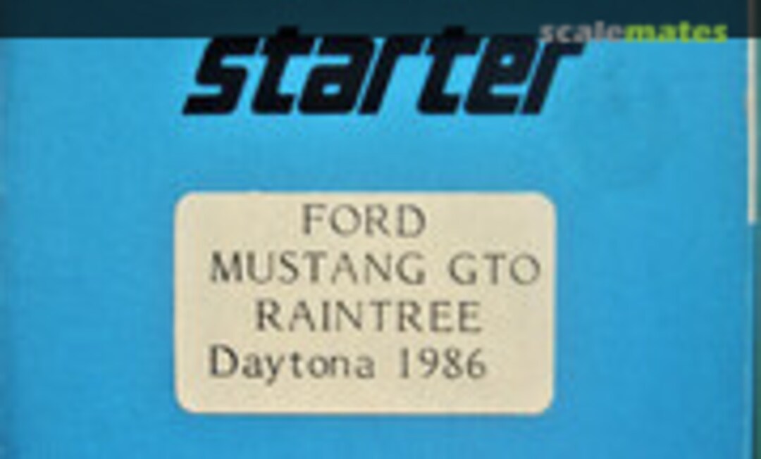 1:43 Ford Mustang GTO &quot;Raintree&quot; (Starter )