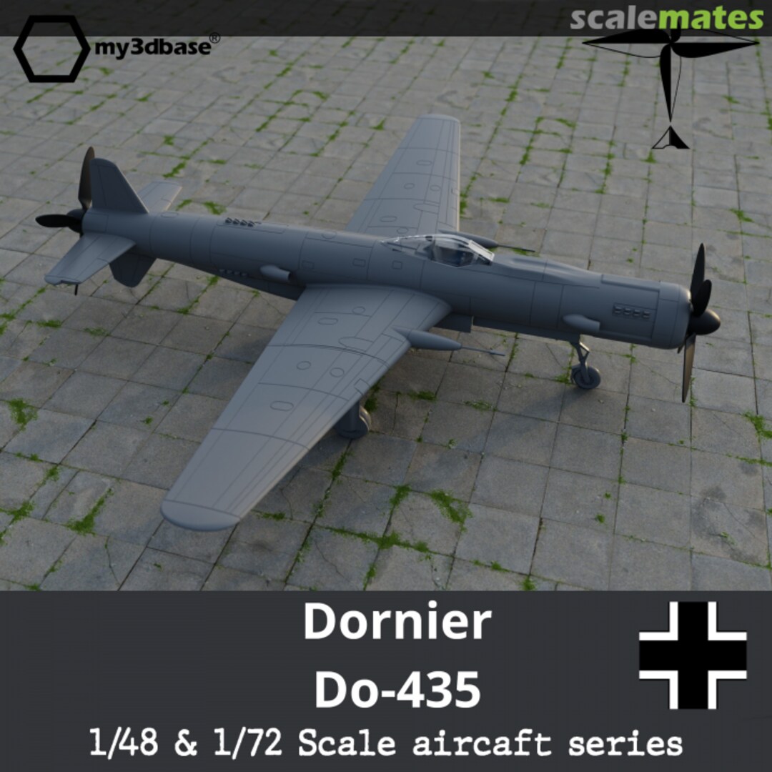 Boxart Dornier Do 435 my3dbase Boxart Dornier Do 435 my3dbase