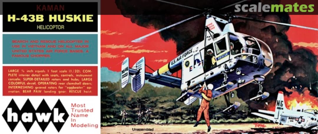 Boxart H-43B Huskie 206-200 Hawk Boxart H-43B Huskie 206-200 Hawk