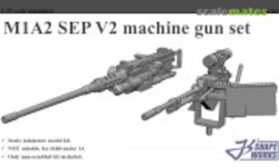 1:35 M1A2 SEP V2 machine gun set (Js' Shapeworks JS35A042) JS35A042