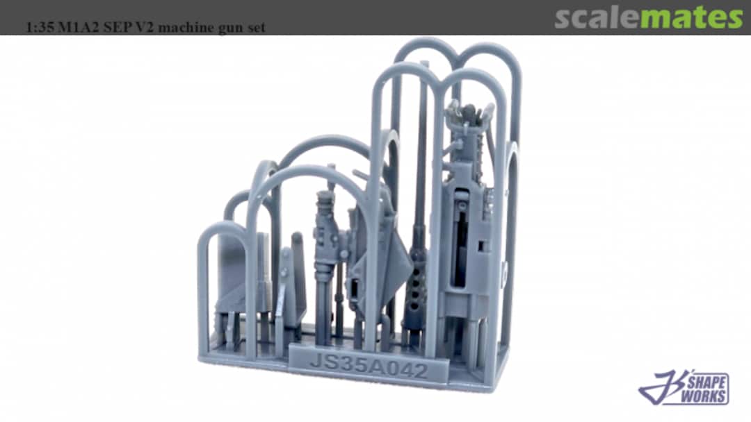 Contents M1A2 SEP V2 machine gun set JS35A042 Js' Shapeworks