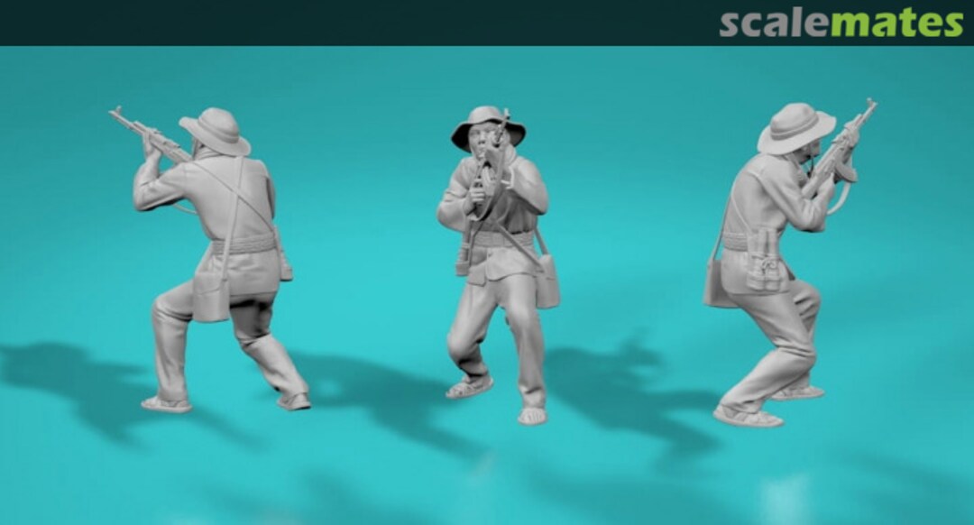 Boxart Viet Cong soldier in ambush - 05 (1 figurine) 99209005-48 EMP3d Boxart Viet Cong soldier in ambush - 05 (1 figurine) 99209005-48 EMP3d