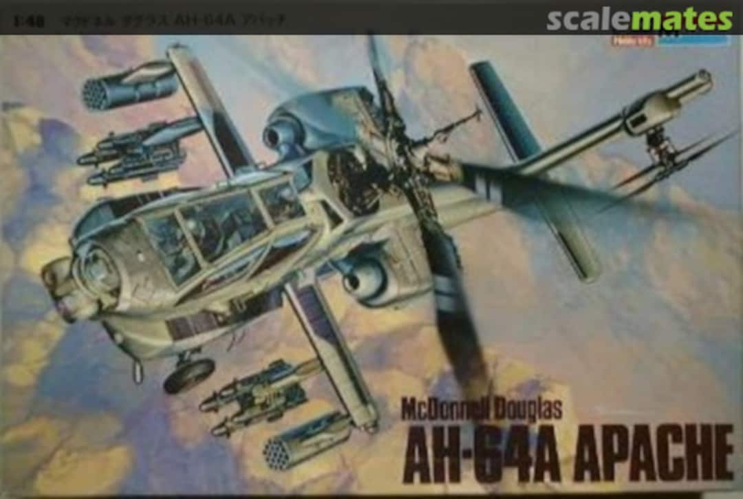Boxart McDonnell Douglas AH-64A Apache 86005 Hasegawa/Monogram Boxart McDonnell Douglas AH-64A Apache 86005 Hasegawa/Monogram