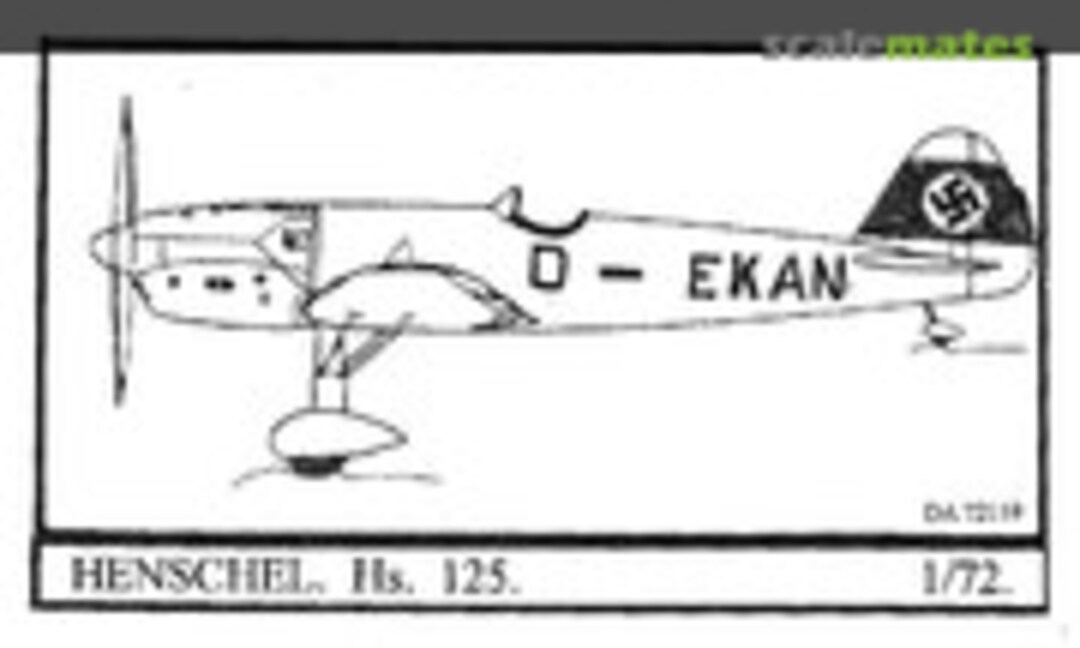1:72 Henschel. Hs. 125. (Dujin DA 72119) DA 72119