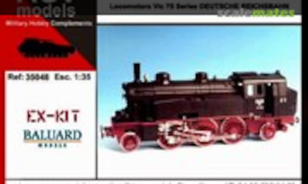 1:35 German Reich Railway Locomotive Vic 75 Series (BR-75) (AGV Models 35048) 35048