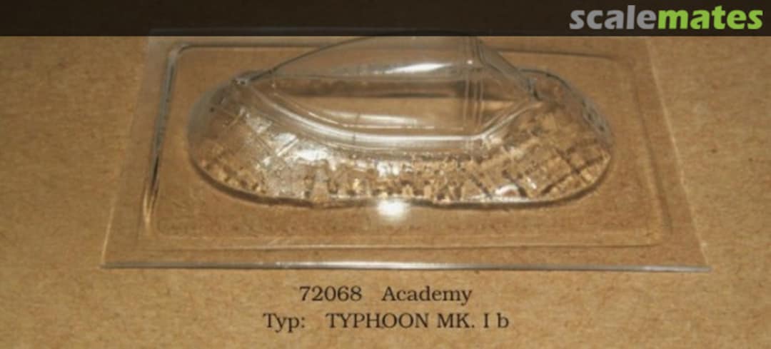 Boxart Vacu Canopy Typhoon Mk.Ib (ACAD) 72068 Rob-Taurus Boxart Vacu Canopy Typhoon Mk.Ib (ACAD) 72068 Rob-Taurus