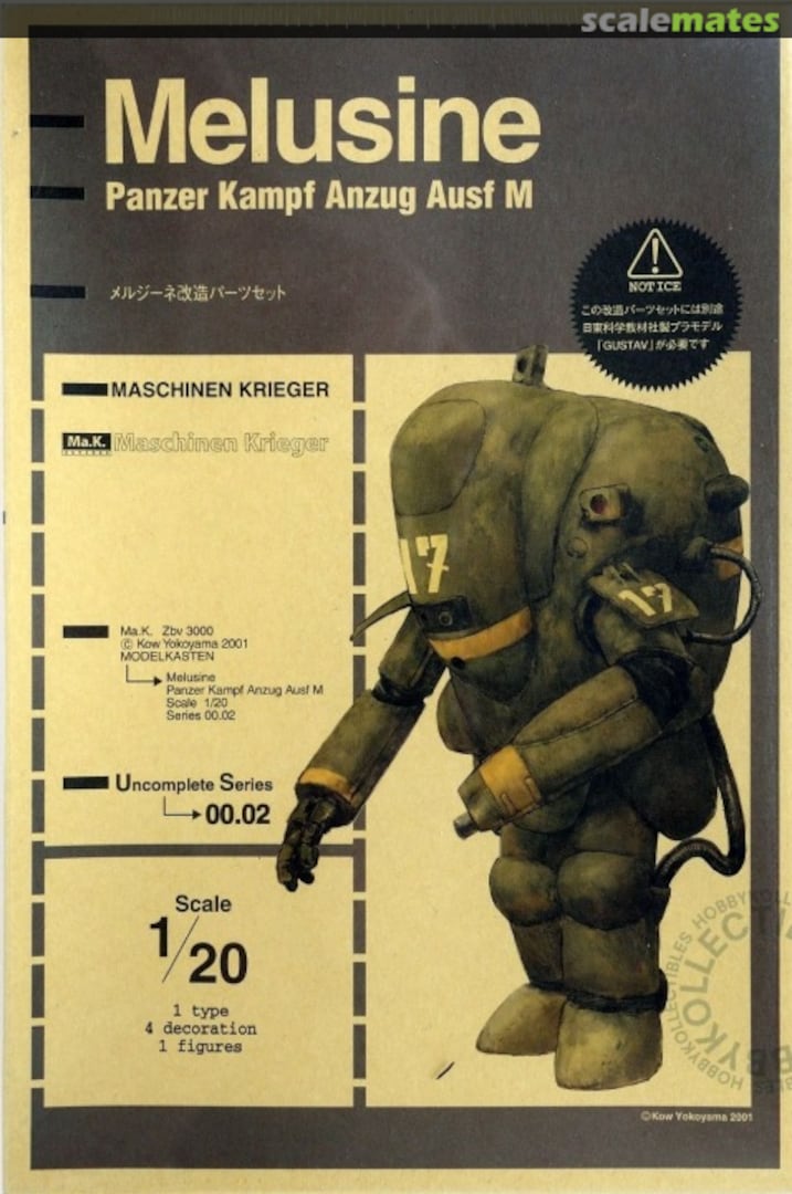 Boxart Melusine 00.02 Modelkasten Boxart Melusine 00.02 Modelkasten