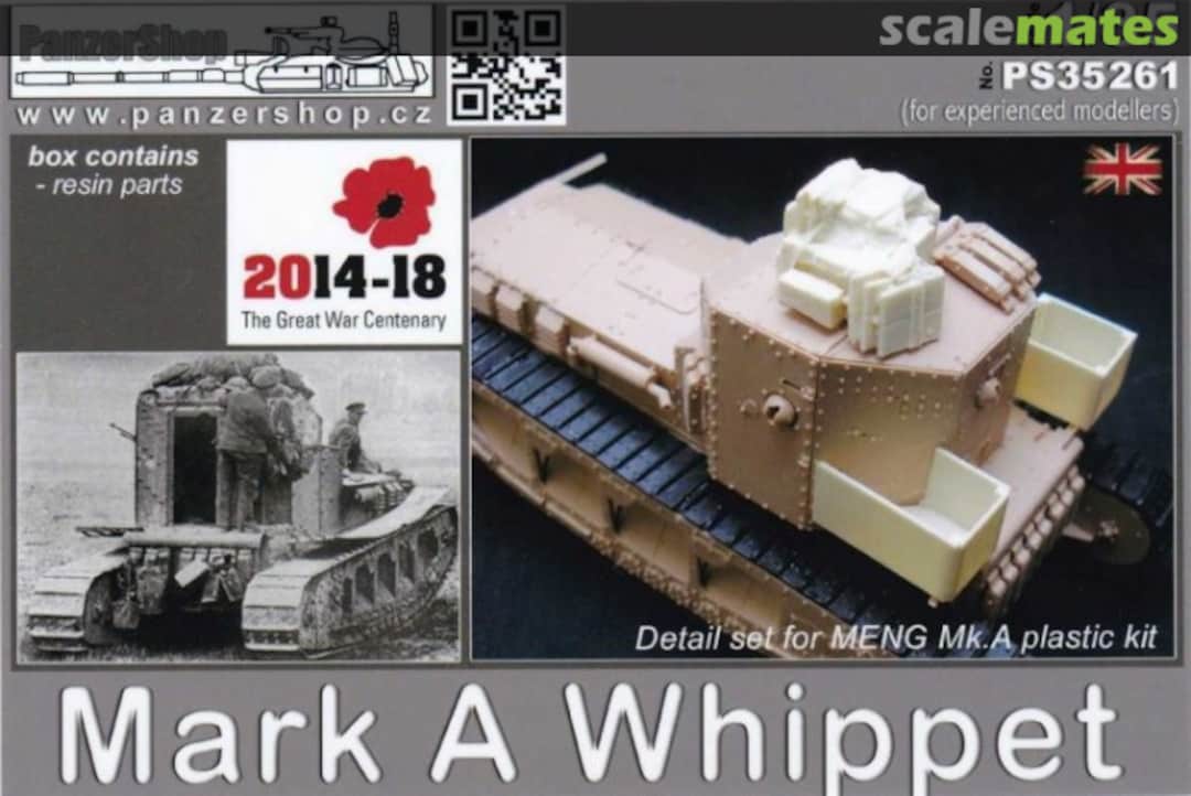 Boxart Mark A Whippet PS35261 PanzerShop Boxart Mark A Whippet PS35261 PanzerShop