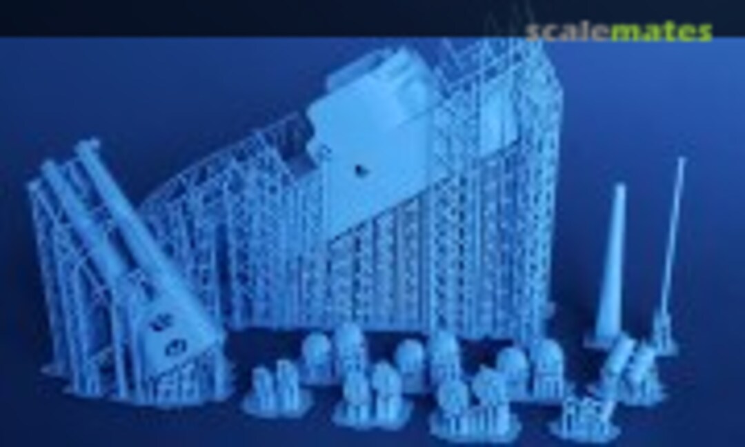 1:72 USS Balao SS-285 Fairwater, 1945 (Model Monkey 72-Balao SS-285 Fairwater) 72-Balao SS-285 Fairwater