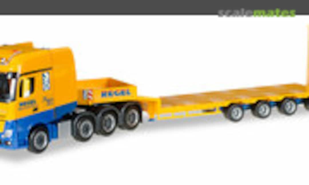 Mercedes-Benz Actros SLT Tieflade-Sattelzug &quot;Regel&quot; (Herpa 306027)