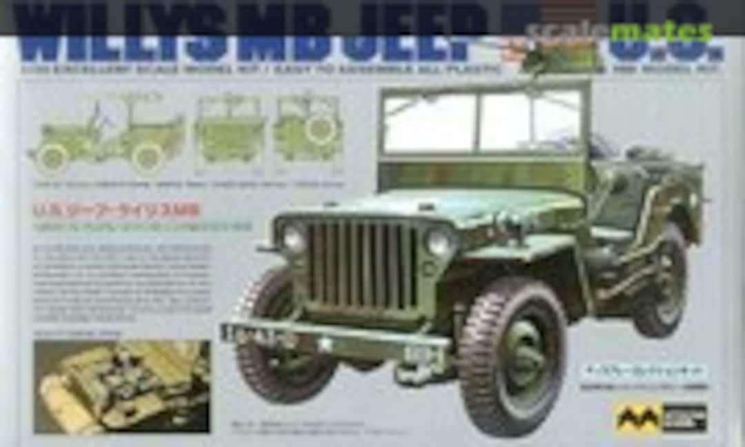 1:20 Willys MB Jeep (Mitsuwa Model 420)