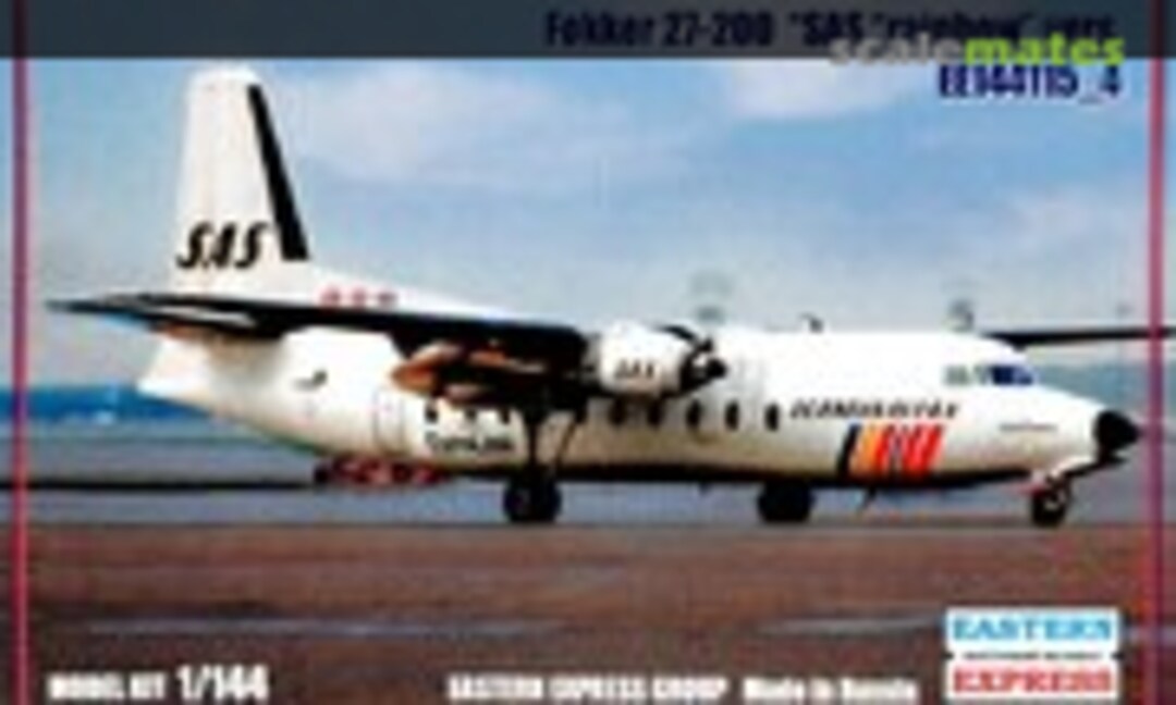 1:144 Fokker 27-200 &quot;SAS &quot;Rainbow&quot; Vers. (Eastern Express EE144115_4)