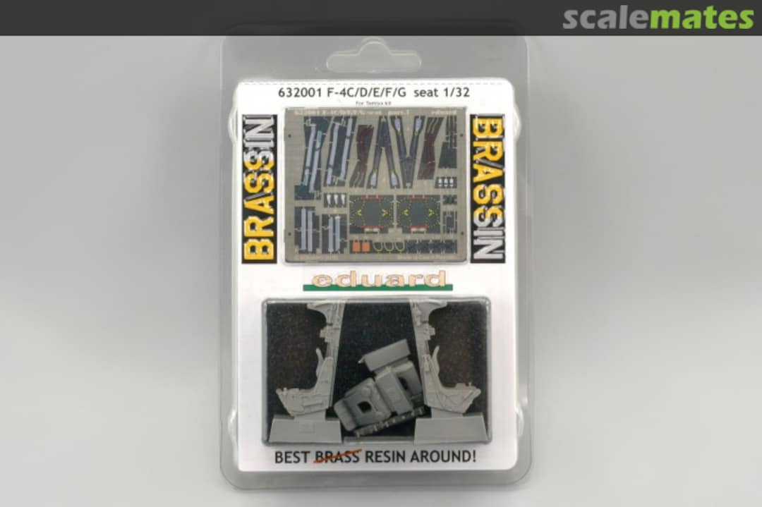 Boxart F-4C/D/E/F/G seat 632001 Eduard Boxart F-4C/D/E/F/G seat 632001 Eduard