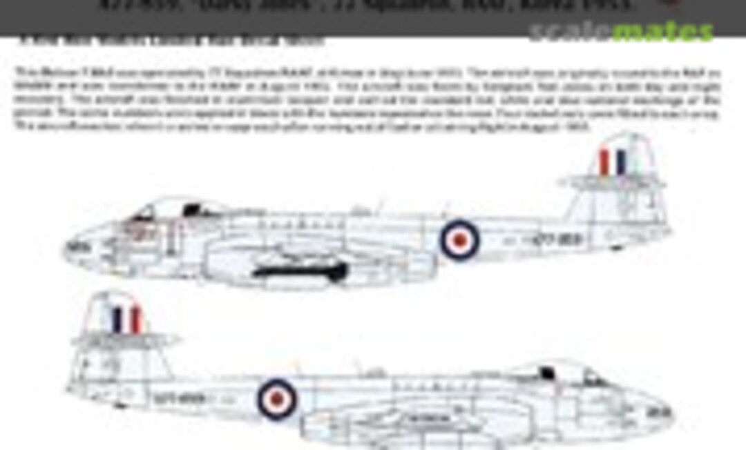 1:48 Gloster Meteor Mk.8 - A77-859 "Darky Jones" (Red Roo Models RRD4830) RRD4830
