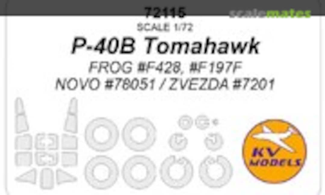 1:72 P-40B Tomahawk (KV Models 72115) 72115