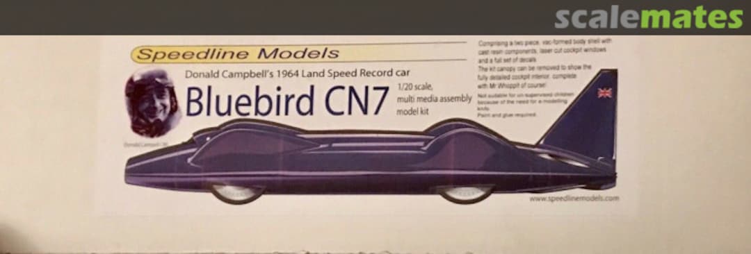 Boxart Bluebird CN7 Speedline Models Boxart Bluebird CN7 Speedline Models