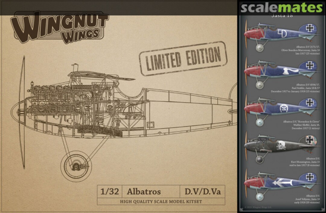 Boxart Albatros D.V 32901 Wingnut Wings Boxart Albatros D.V 32901 Wingnut Wings