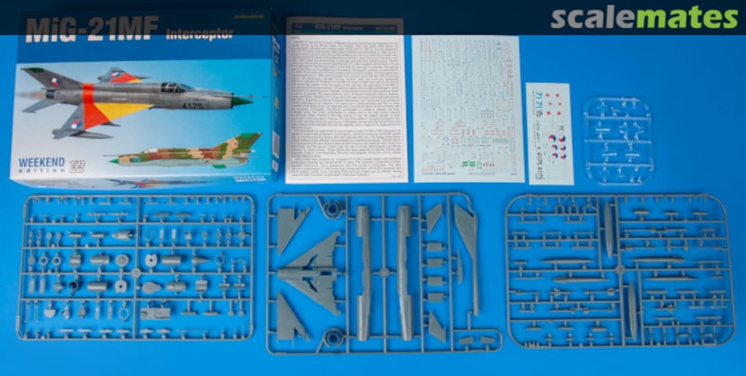 Contents MiG-21MF Interceptor 7453 Eduard Contents MiG-21MF Interceptor 7453 Eduard